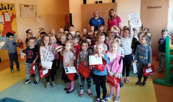 SPOTKANIE W RAMACH PROJEKTU "PROFILAKTYKA PRÓCHNICY ZĘBÓW U DZIECI W WIEKU PRZEDSZKOLNYM 3-5LAT"