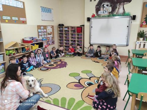 OGÓLNOROZWOJOWE ZAJĘCIA EDUKACYJNE Z PSEM W GRUPIE JEŻYKI